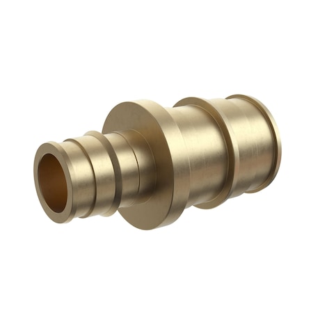Jones Stephens 1/2in. x 3/4in. F1960 Brass PEX Coupling, 10PK F76855